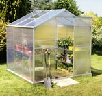 SUNOR modułowe aluminium Poly Zestawy Arkusz Backyard cieplarnianych dla pomidorów / Grzyb