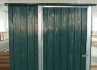 SUNOR DIY Płaski dach Mini ogród Metal Hangary do przechowywania narzędzi z pojedynczym Drzwi wahadłowe