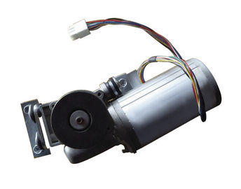 Motoreduktor DC dla automatycznego systemu drzwiowego, powlekanie pomarańczowego, 24VDC 65W 4200rpm