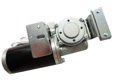 60.5mm Szczotka Mniej DC Automatyczne drzwi przesuwne silnika 24VDC czarną powłoką Przełożenie 1:15