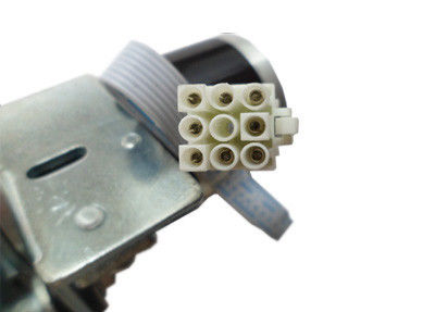 60.5mm Szczotka Mniej DC Automatyczne drzwi przesuwne silnika 24VDC czarną powłoką Przełożenie 1:15
