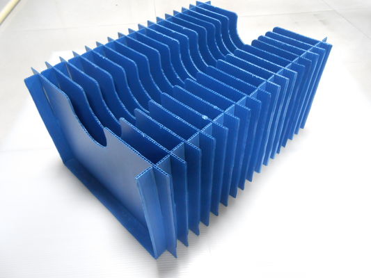 Ognioodporność przewodzące tworzywa PP faliste plastikowe dzielniki 800 * 2000mm