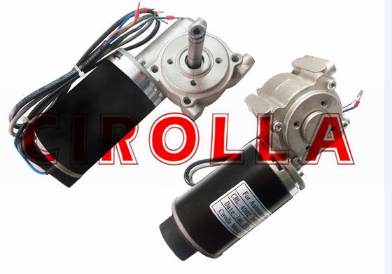 60W 24V Low Noise Szczotka biegów silnika dla Auto przesuwne drzwi 1 Sygnał, 40 impulsów Honeywell Encoder