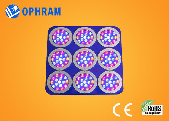 Epistar Czerwony / Niebieski Full Spectrum LED rosną światła w metalowej obudowie